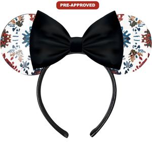 Diadema Personalizada de Fábrica con Diseño Mágico, Accesorio para el Cabello con Orejas de Ratón Hechas a Medida - Product Image 1