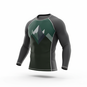 Camiseta de Compresión UPF50 para Hombre, Transpirable, de Secado Rápido, para Deportes, Natación, Entrenamiento y Grappling - Product Image 2