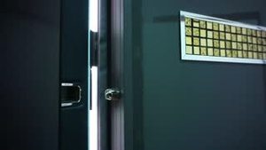 Porte en acier à protection avancée ABSDOOR, isolation thermique, design moderne, détails spéciaux en pierre, entrée appartement/villa/hôtel, finition brillante - Product Image 5