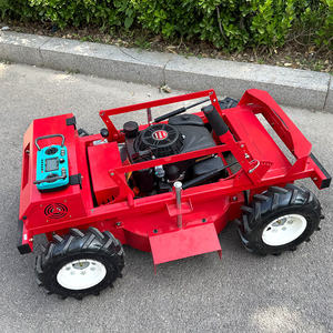 Tondeuse autoportée hydrostatique professionnelle avec lame en acier, hauteur réglable, bac de ramassage arrière pour l'aménagement paysager commercial - Product Image 4