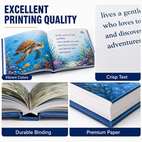 Impression personnalisée de livres pour enfants, impression de livres illustrés à couverture rigide ou souple, fabrication OEM ODM