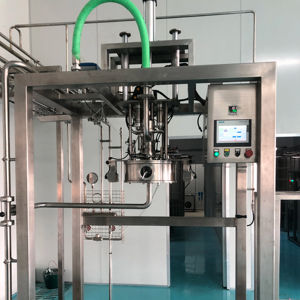 Machine de remplissage aseptique électrique à grande <span class=keywords><strong>échelle</strong></span> pour sacs en plastique de grande taille, tête unique, semi-automatique, pour boissons et pâte de tomate - Product Image 1