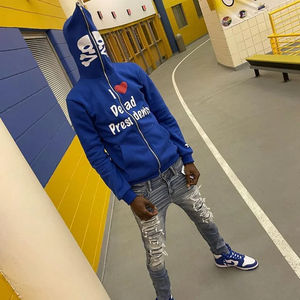 ผู้ใหญ่ขนาดกลางแจ้งสวมใส่เต็มหน้าซิปเสื้อกันหนาวหมวกฤดูหนาวใช้ที่มีคุณภาพสูงเต็มหน้าซิปเสื้อกันหนาวหมวก - Product Image 6