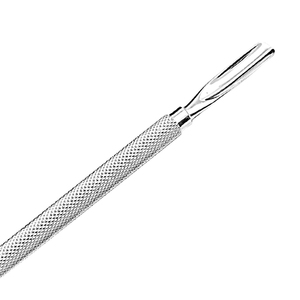 Pousse-cuticules réutilisable en acier carbone de 13,8 cm, double face, coupe-cuticules, outil durable pour manucure et pédicure - Product Image 4