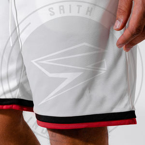 OEM <b>Men's</b> High Quality Beach Streetwear Comfort <b>Shorts</b> Elastic Waistband Custom Logo Print Anti-Wrinkle Knitted Solid Design - Product Image 6