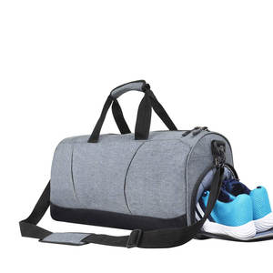 Factory Cheap High Quality <b>Nylon</b> <b>Fabric</b> Customizable Duffle Bags with Plain Solid Color Custom Logo & OEM Service - Product Image 1