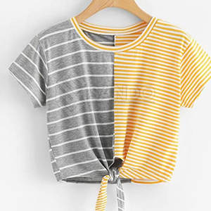 เสื้อครอปไซส์ใหญ่สำหรับผู้หญิงเสื้อครอปสตรีทดีไซน์ตามสั่ง - Product Image 3