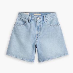 <b>Women's</b> Plus Size 100% Cotton Denim <b>Jean</b> Shorts Custom Streetwear Half Pants Breathable Workwear with Loose Fit Light Blue Color - Product Image 6