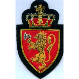 Parches de lingotes de oro blanco 3D bordados a mano personalizados al por mayor, Parche de insignia de medalla de fieltro hecho a mano para Blazer Direct - Product Image 1