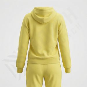 Nouvelle mode, coton respirant, coupe ajustée, vêtements décontractés d'hiver, ensembles de survêtements pour femmes, deux pièces, pull, vêtements de sport, salle de sport, personnalisé - Product Image 2