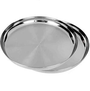 Placa inferior de acero inoxidable plateada hecha a mano no rústica de una sola pieza con diseño y material extra premium a un costo muy extremo - Product Image 6