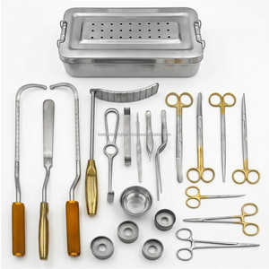 Ensemble d'instruments de réduction mammaire de haute qualité, 21 pièces, instruments chirurgicaux pour la chirurgie plastique, OEM ODM - Product Image 1