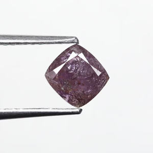 יהלום נדיר 1.03 קראט, סגול-ורוד טבעי, חיתוך כרית משופר, יהלום רופף, טבעת אירוסין בהתאמה אישית - Product Image 1