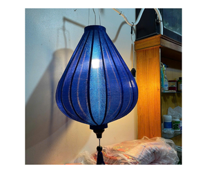 Offre Spéciale 2025 Hoi An soie bambou lanterne LED extérieur suspendu lanterne vietnamien Hoi An soie bambou lanterne en gros Premium - Product Image 3