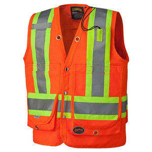 high visible <b>reflective</b> safety vest for construction - Product Image 6