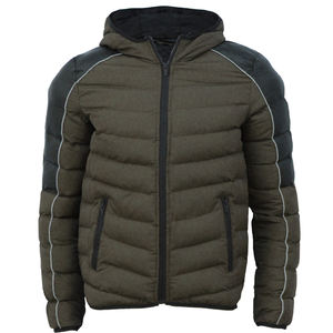 Estilo personalizado hombres niños pequeños reversible resistente al agua empacable brillante con capucha Puffer Coat hombre burbuja chaqueta aislada Club Coat - Product Image 6