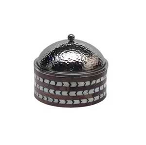 Casserole en laiton nacré et métal pour servir des aliments de haute qualité de taille différente - Product Image 4