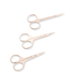 Ciseaux à ongles en acier inoxydable de qualité supérieure KAAMIR INSTRUMENTS, lame incurvée avec pointe aiguë pour les cuticules - Outil manuel durable - Product Image 3