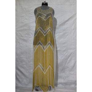 Fournisseur direct de broderie artisanale Vêtements ethniques indiens et pakistanais pour filles pour mariages et fêtes Panneau avant arrière - Product Image 5