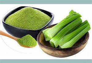 ผงขึ้นฉ่ายวีแกนที่ทำจากใบขึ้นฉ่ายแห้งเพื่อสุขภาพของระบบภูมิคุ้มกันและการสนับสนุนการทำความสะอาดตามธรรมชาติ - Product Image 3