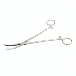 Fórceps de arteria Spencerwells autoclavable estándar alemán Premium, 18 cm/7,1 ", fórceps de arteria curvados y horizontalmente dentados - Product Image 1