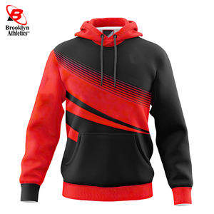 เสื้อแจ็กเก็ตมีฮู้ดสำหรับผู้ชายเสื้อแจ็คเก็ตแบบซับลิเมชันพร้อมกระเป๋าข้าง - Product Image 3