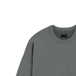 Sweat-shirt unisexe à col rond surdimensionné, motif cœur, en molleton français tricoté respirant 400g, style minimaliste pour l'automne - Product Image 5