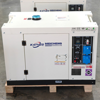 Générateurs diesel triphasés 5KW 8KW 10KW 12KW 5KVA 10KVA 12KVA 15KVA 20KVA à démarrage à distance, silencieux, Groupes électrogènes