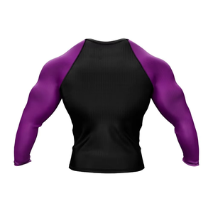 Wholesale RashGuard Mma Perform Compress Full Sleeve Rashguard Men Bjj Gi Jiu Jitsu Custom Full&half Sleeve Solid Color Rashguar - Product Image 3