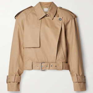 Trench court à double couche Veste tendance et unique - Product Image 1