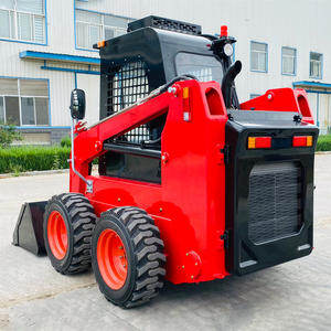 Chargeuse compacte à moteur diesel Chargeuse compacte à roues pour chantier de construction Chargeuse compacte à roues avec outils - Product Image 2