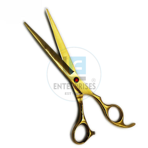 Ciseaux de coiffure professionnels en acier inoxydable OEM, lame tranchante, outil de coupe de cheveux, prix d'usine, ciseaux à cheveux - Product Image 5
