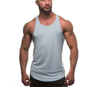 Wholesale Custom Men's Athletic Tank Tops Breathable 100% Cotton <b>Vests</b> for Soccer Training <b>Bodybuilding</b> Casual Knitted Apparel - Product Image 1