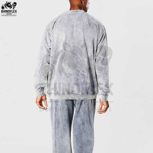 Nuevo Diseño de Última Moda, Sudadera de Invierno para Hombre, Lavado Ácido, Manga Larga, Mezcla de Felpa, Alta Calidad, Cómoda, Básica, Pakistán - Product Image 6