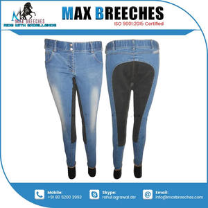 กางเกงขี่ม้าสำหรับผู้ชายเสื้อผ้าสำหรับขี่ม้าสวมใส่สบายทำจากไนลอนอินเดีย - Product Image 3