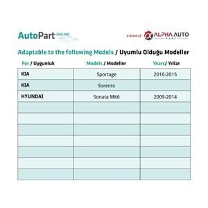 Engranaje de Espejo Retrovisor Izquierdo - 38 Dientes para Kia Sportage, Sorento, Hyundai Sonata MK6 - Product Image 5