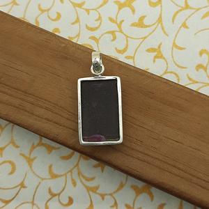 Vente en gros de bijoux fins en argent sterling 925 faits à la main en or druzy rectangle rose pendentif de fiançailles breloques numéro de diamant - Product Image 4