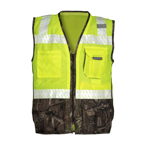 Unisex Reflective Safety Vest with Unique Design Customizable Private Label High Visibility Breathable Anti-Static Features - Product Image 4