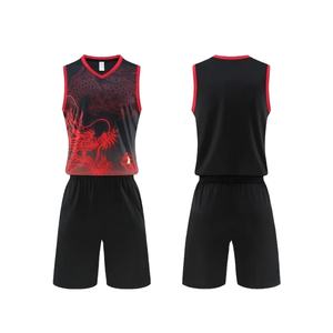 Uniformes de Baloncesto Ligeros con Impresión Personalizada, Conjuntos de Uniformes de Secado Rápido, Jersey Retro Profesional Transpirable - Product Image 2