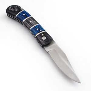 Nuevo diseño al aire libre Camping caza cuchillo de bolsillo plegable supervivencia cuchillo plegable con mango de diferentes colores - Product Image 1
