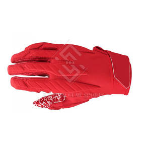 Gants de football américain sur mesure de haute qualité en gros, impression de logo personnalisé, couleurs et tailles personnalisées, cuir PU, SPYTHER GEAR - Product Image 6