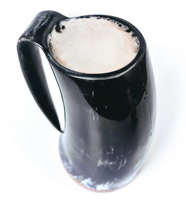 Jarl Design Polished Natural Viking Drinking Horn <b>Mug</b> Most Popular Exotic Indian Art <b>Christmas</b> Gifts Religious Animal Craft - Product Image 5