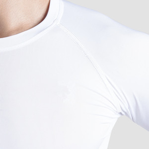 Camiseta Deportiva de Compresión de Manga Larga sin Costuras para Hombre, Ajustada, Transpirable, para Correr, Fitness, Deportes, Protección contra Rozaduras - Product Image 3