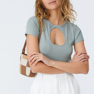 Fortune Apparel Lightweight Eco-Friendly Breathable Women's Casual Sports <b>Tank</b> <b>Top</b> Spandex/Polyester Material Latest Fashion - Product Image 4