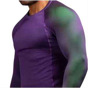 Camiseta de compresión sublimada de manga larga para MMA y BJJ, Rash Guard para hombre, diseño personalizado al por mayor, camisetas de MMA - Product Image 4