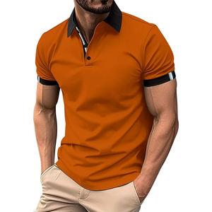 Verano Casual moda hombres para Polo camiseta nuevo diseño mangas cortas hecho en Pakistán tejido de punto - Product Image 1