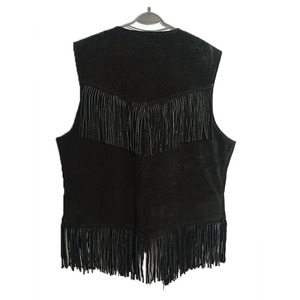 Chalecos de cuero de vaquera genuinos hechos a medida para mujer OEM - Product Image 2