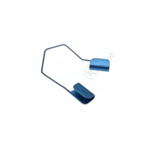 ที่ถ่างตาสแตนเลสผิวสัมผัสเรียบมีฝาปิดตาเคลือบสีฟ้า - Product Image 4