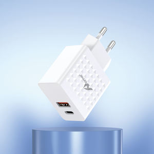 Adaptador USB PD de 20 W y 3 A, compatible con carga inalámbrica, adaptador de corriente universal TC-197 USB+TIPO-C - Product Image 1