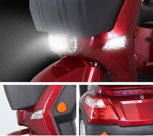 Motocicleta Eléctrica de 3 Ruedas con Motor de 1000W, 2 Asientos, EEC, Electrónica de Consumo para Movilidad - Product Image 2